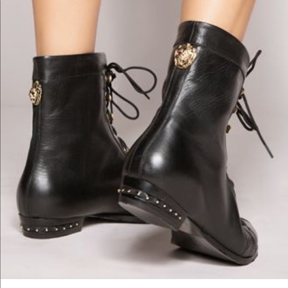 Versus Versace Shoes - 🦁Versus G. Versace Rare Leather combat boots🦁